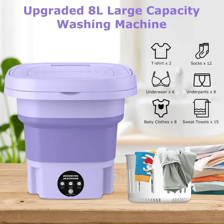 11L/10 L /5L / Premium Quality mini washing machine, washing machine mini, mini washing machine for kids clothes, portable washing machine, small washing machine, Baby Washing Machine with Dryer, foldable washing machine
