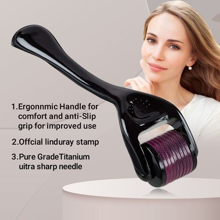Derma Roller Dynamic Life 0.5mm - 540 Microneedle System for Hair Growth & Skin Therapy