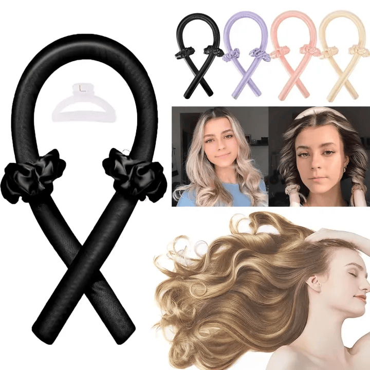 Woman Heatless Curling Rod Heatless Hair Curls Headband Make Hair Soft And Shiny Hair Curler Hairdressing Tools hair accessories Heatless curls