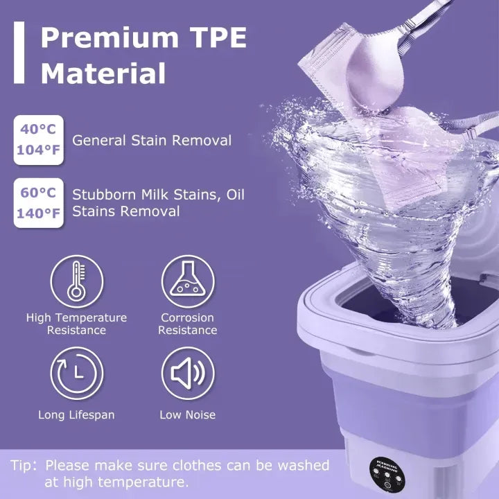 11L/10 L /5L / Premium Quality mini washing machine, washing machine mini, mini washing machine for kids clothes, portable washing machine, small washing machine, Baby Washing Machine with Dryer, foldable washing machine