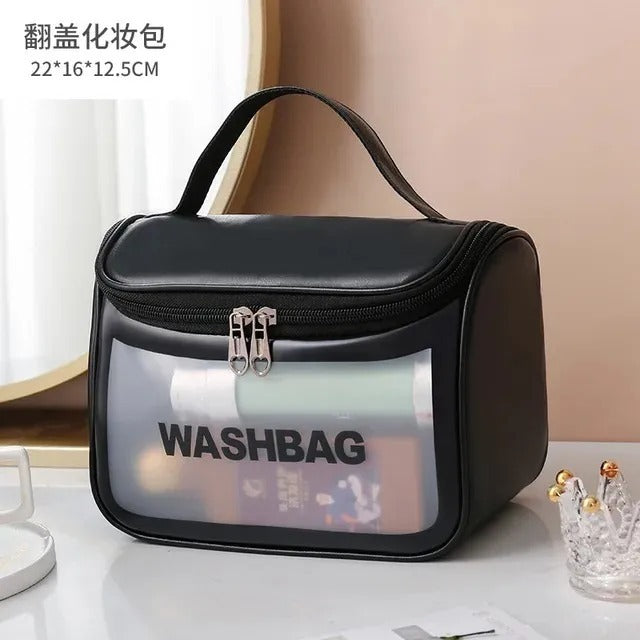 Travel Toiletries & Cosmetic Organizer Bag – Large Capacity Zipper Pouch | Multipurpose Makeup & Travel Bag for Women
