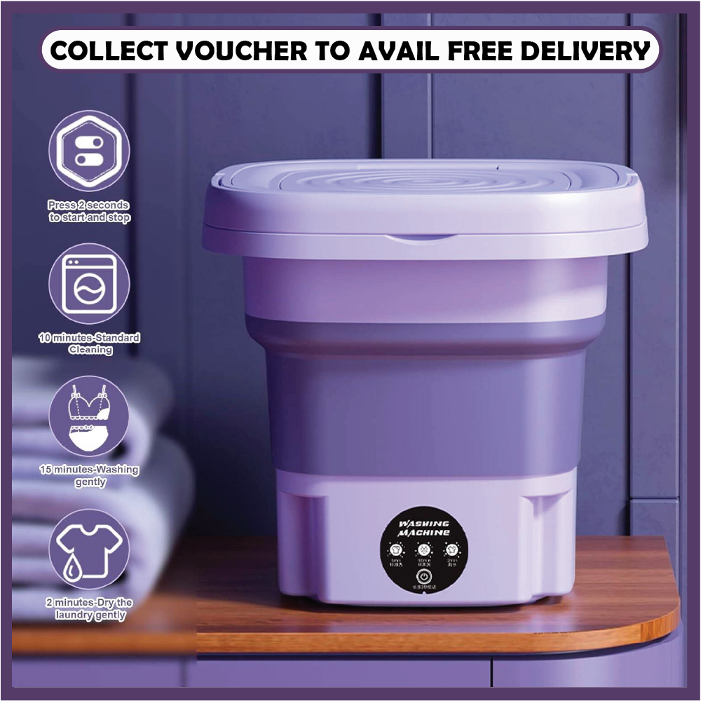 11L/10 L /5L / Premium Quality mini washing machine, washing machine mini, mini washing machine for kids clothes, portable washing machine, small washing machine, Baby Washing Machine with Dryer, foldable washing machine