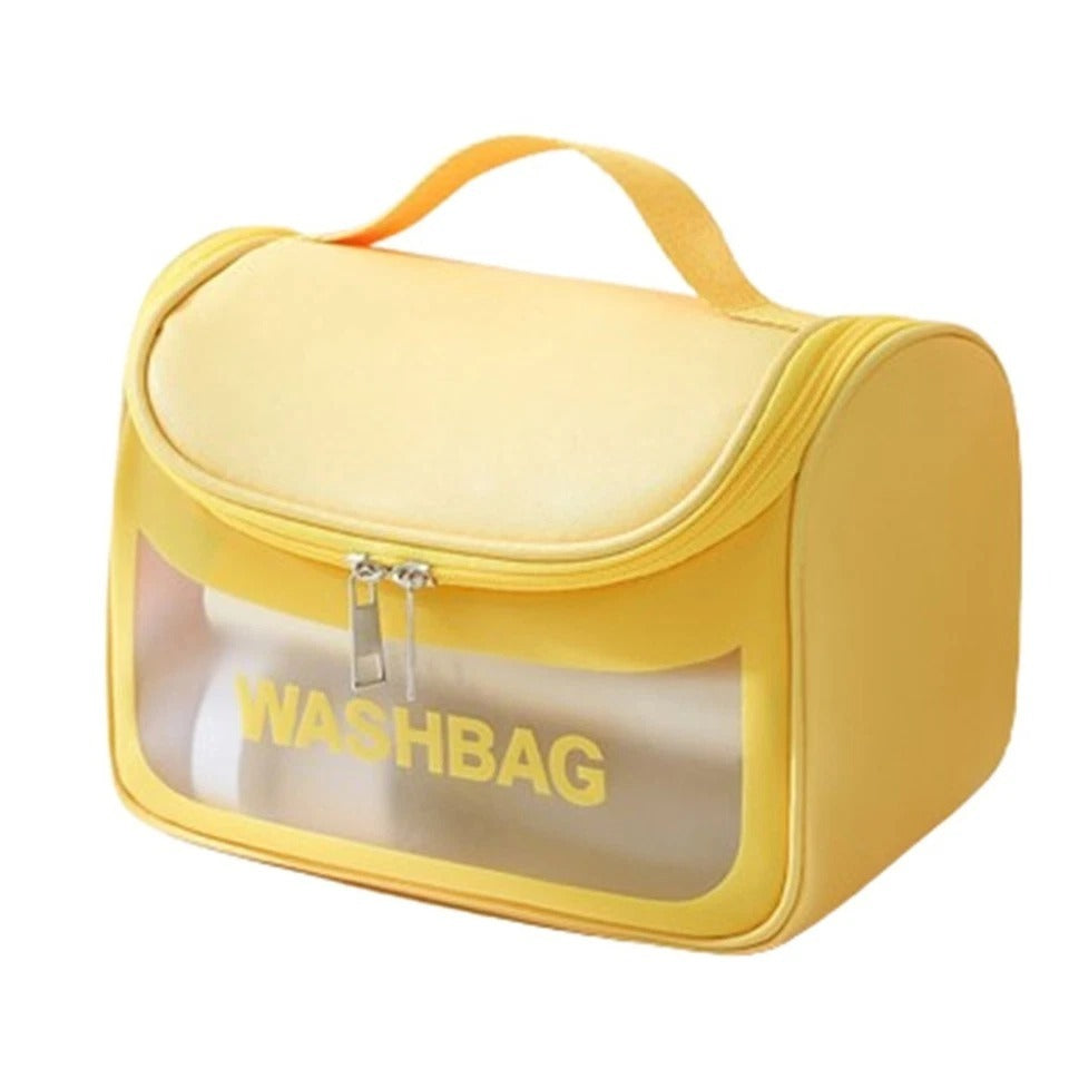 Travel Toiletries & Cosmetic Organizer Bag – Large Capacity Zipper Pouch | Multipurpose Makeup & Travel Bag for Women