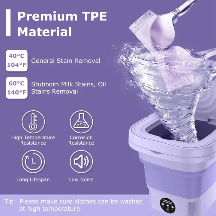 11L/10 L /5L / Premium Quality mini washing machine, washing machine mini, mini washing machine for kids clothes, portable washing machine, small washing machine, Baby Washing Machine with Dryer, foldable washing machine