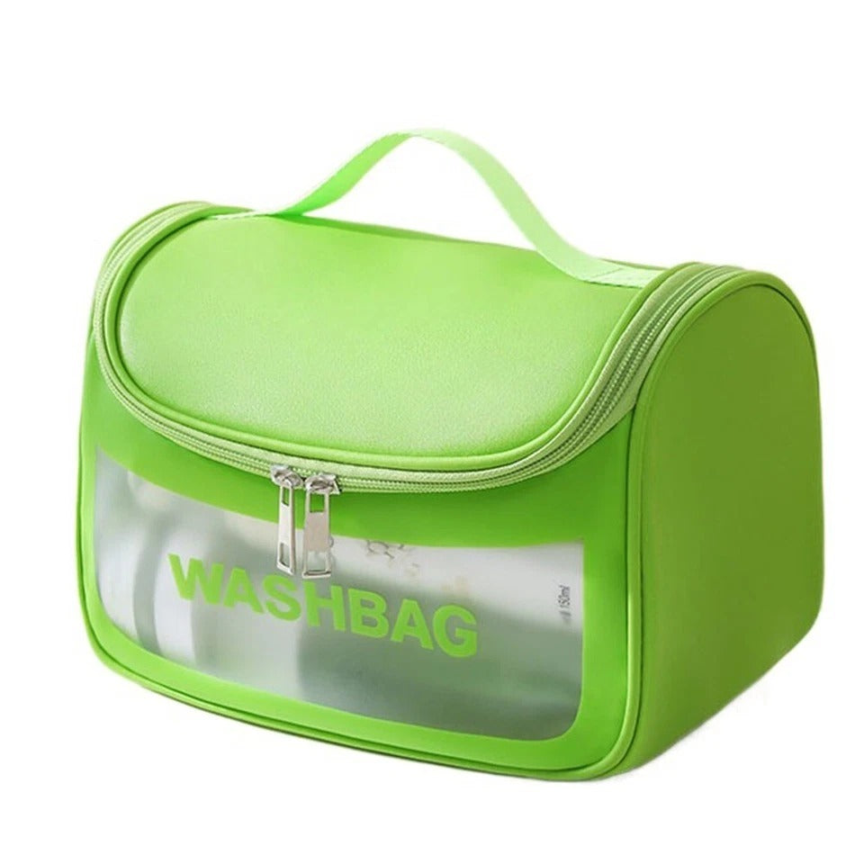 Travel Toiletries & Cosmetic Organizer Bag – Large Capacity Zipper Pouch | Multipurpose Makeup & Travel Bag for Women