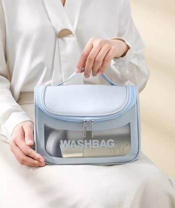 Travel Toiletries & Cosmetic Organizer Bag – Large Capacity Zipper Pouch | Multipurpose Makeup & Travel Bag for Women