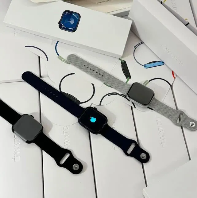 New Apple Series 10 Latest Model Smart watch With Apple Logo Premium Smart Watch For Men & Women (First Copy)