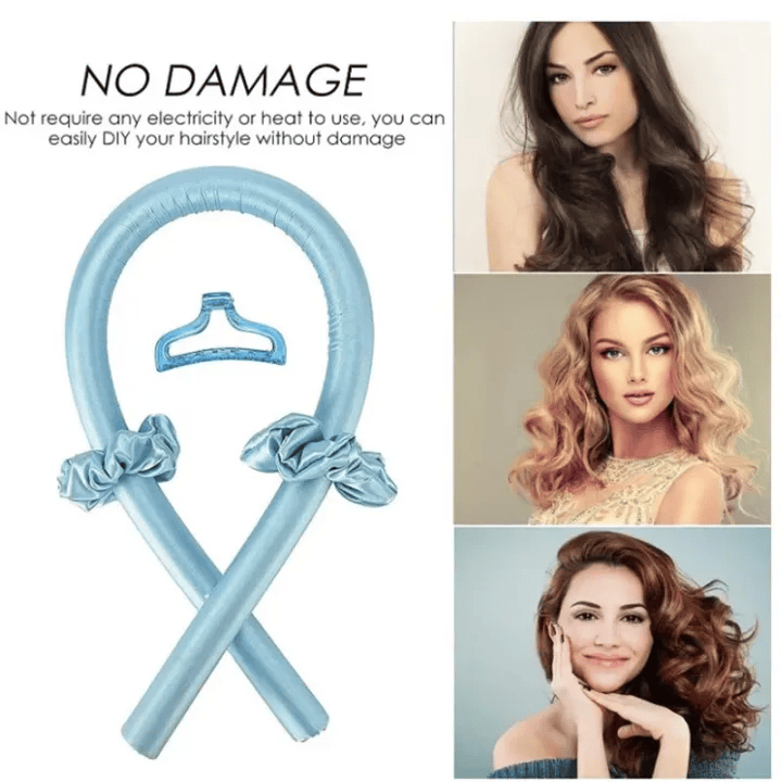 Woman Heatless Curling Rod Heatless Hair Curls Headband Make Hair Soft And Shiny Hair Curler Hairdressing Tools hair accessories Heatless curls